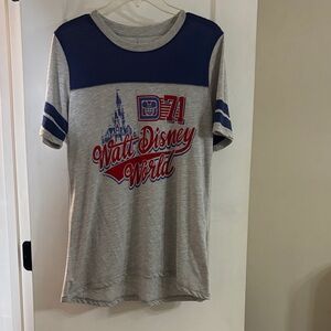 Disney Gray and Navy T-Shirt
